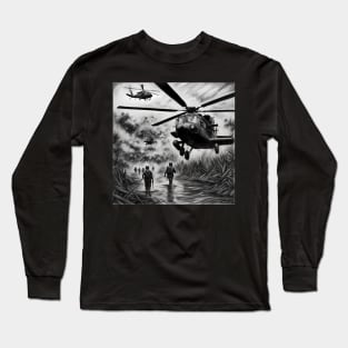 Apocalypse now inspired art Long Sleeve T-Shirt